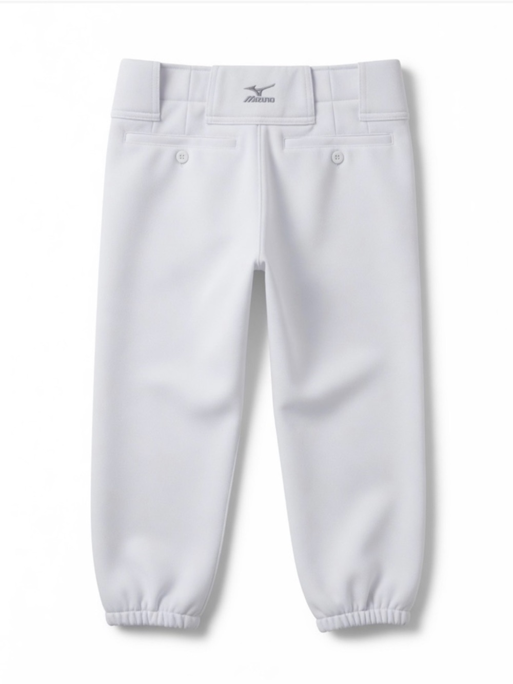 Mizuno White Youth Athletic Baseball Pants